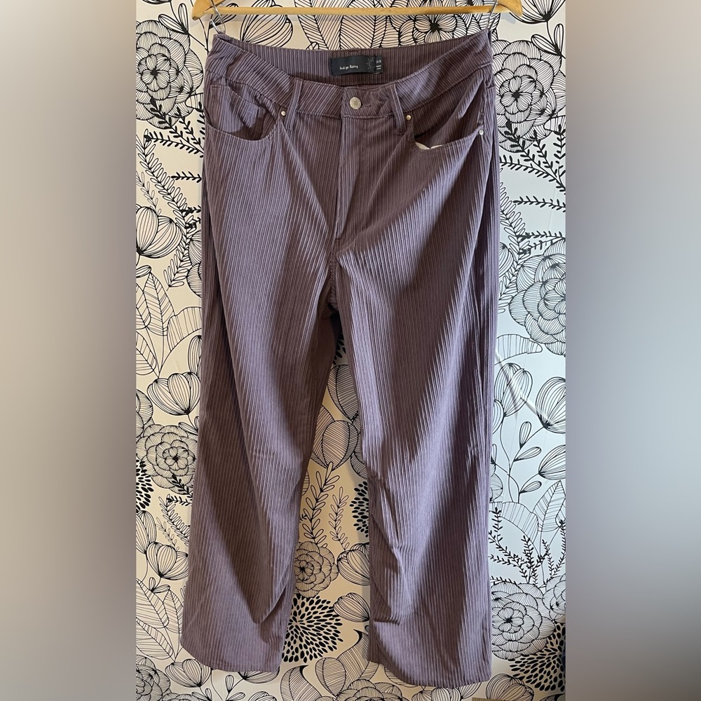 Women’s Corduroy Purple Pants